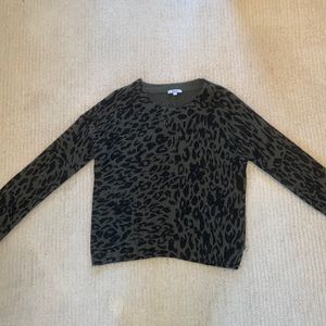 Selling a Rails cheetah print sweater size small!!